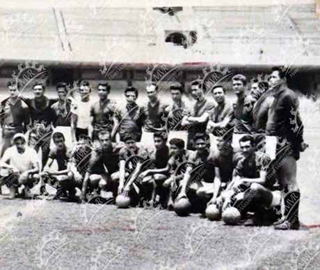 28 de abril de 1958 - Selección mexicana